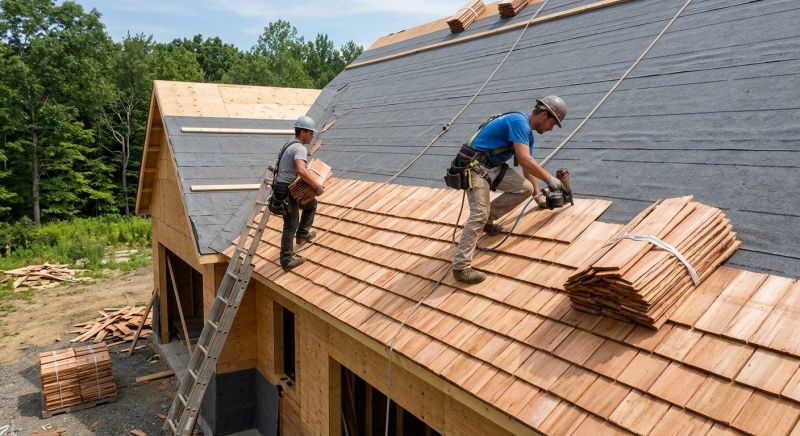 Shake Roof Replacement in Hazleton, PA