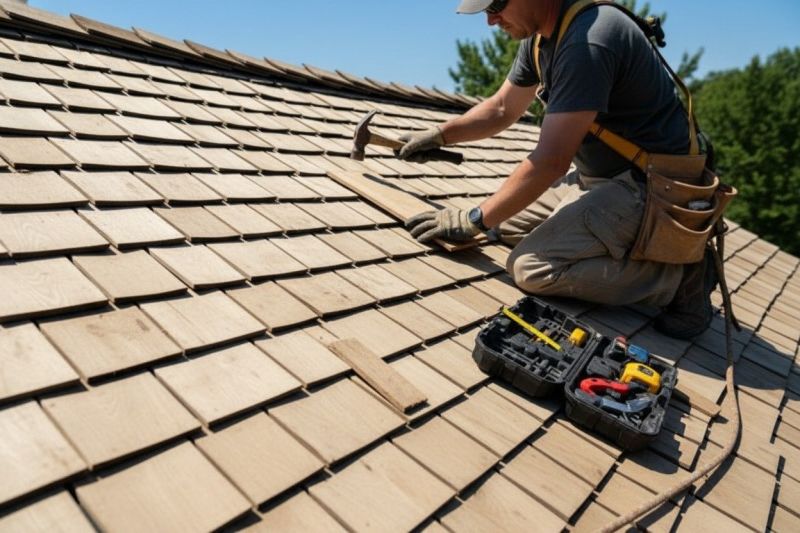 Shake Shingle Repair in Bethlehem, PA