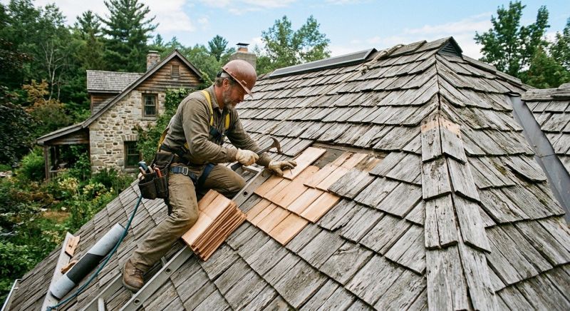 Shake Shingle Repair in Center Valley, PA