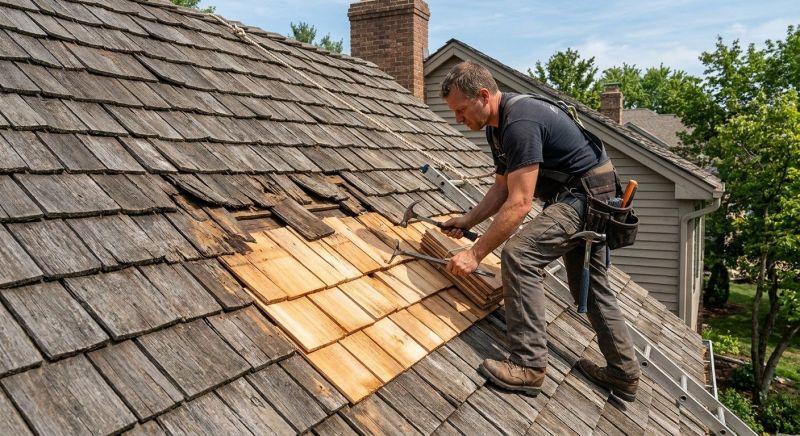 Shake Shingle Repair in Pocono Lake, PA