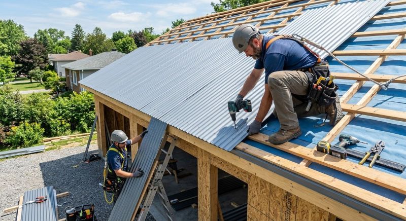 Sheet Roofing Installation in Slatington, PA