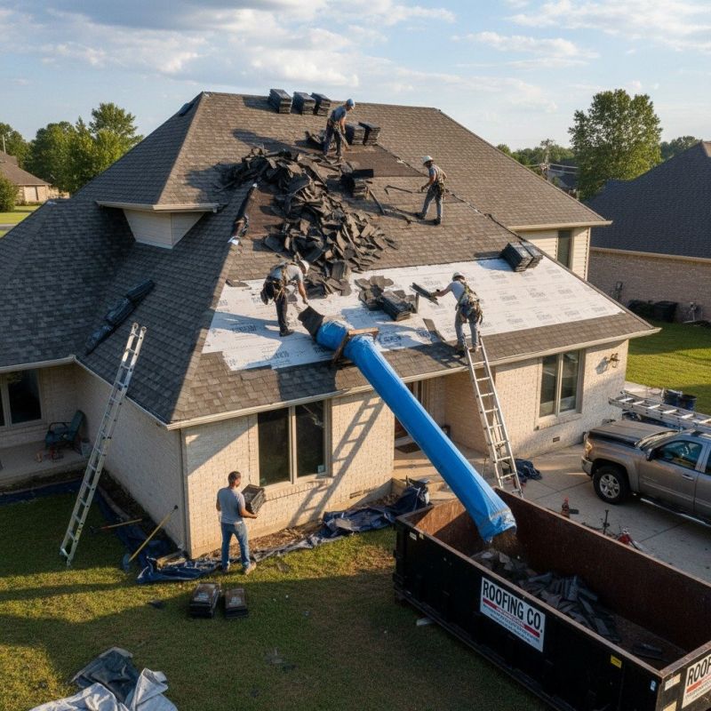 Shingle Roof Replacement in Scotrun, PA
