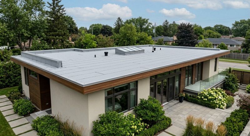 Single Ply Roof Installation in Blakeslee, PA