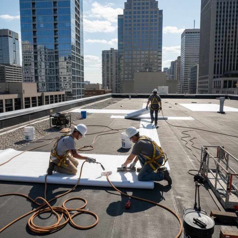 Single Ply Roof Repair in Carbon County, PA