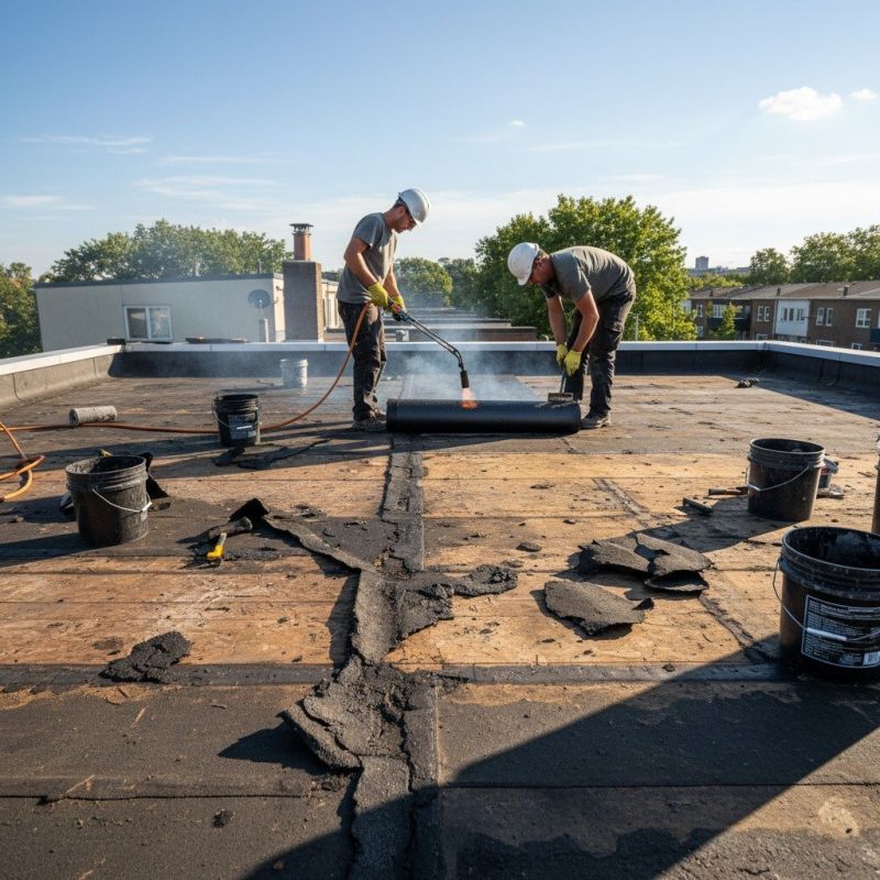 Single Ply Roof Repair in Macungie, PA