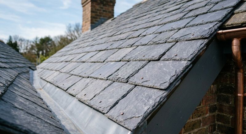 Slate Roof Construction in Mountain Top, PA