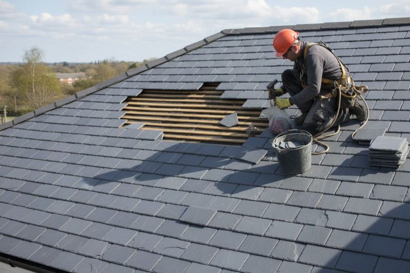 Slate Roof Repair in Effort, PA