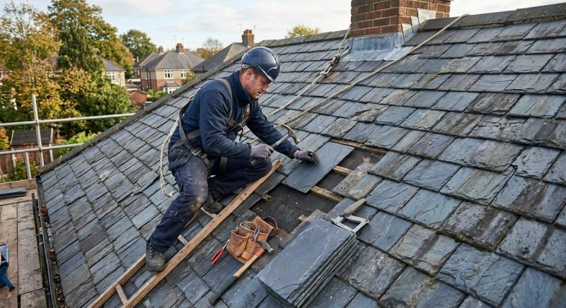 Slate Roof Repair in Scotrun, PA