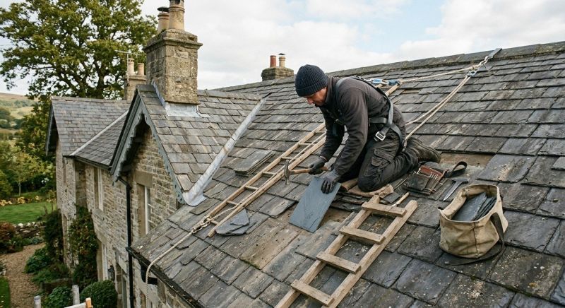 Slate Shingles Repair in Nazareth, PA