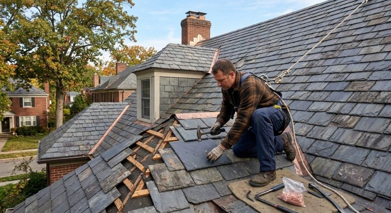 Slate Shingles Repair in New Ringgold, PA