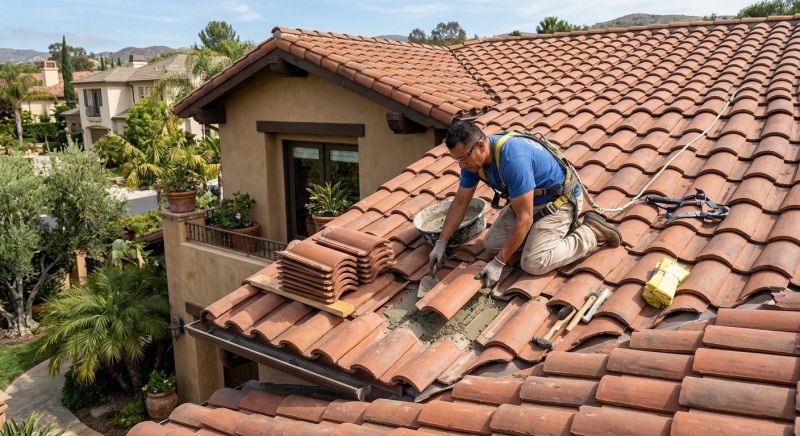 Spanish Tile Roof Repair in Carbon County, PA