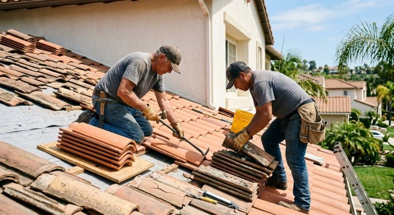 Spanish Tile Roof Repair in Carbon County, PA