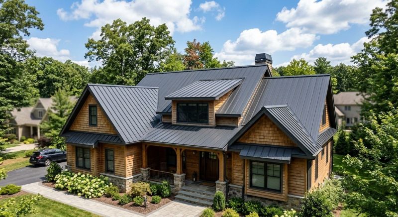 Steel Roof Replacement in Long Pond, PA