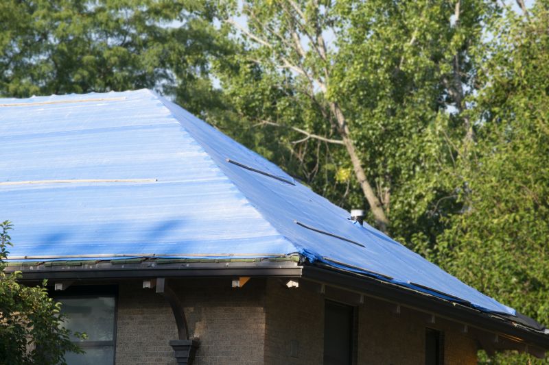 Storm Damage Roof Tarping in Carbon County, PA