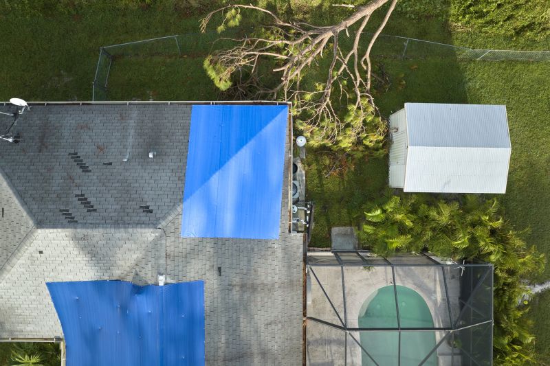 Storm Damage Roof Tarping in Carbon County, PA