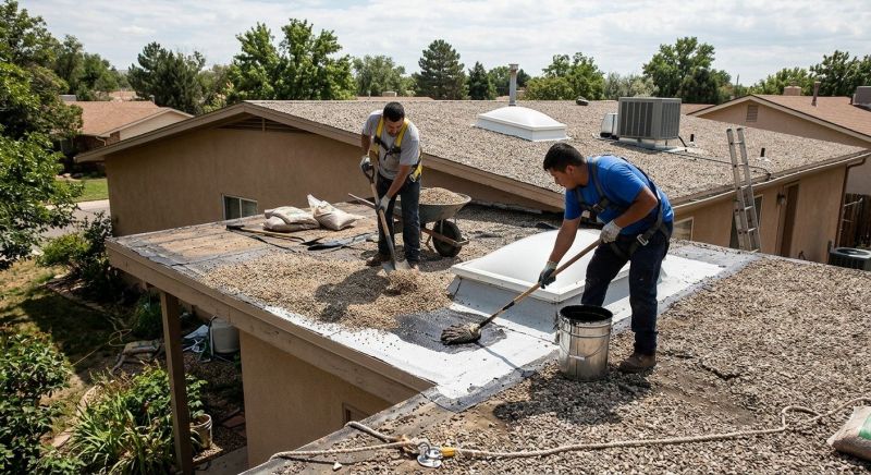 Tar And Gravel Roof Repair in Alburtis, PA
