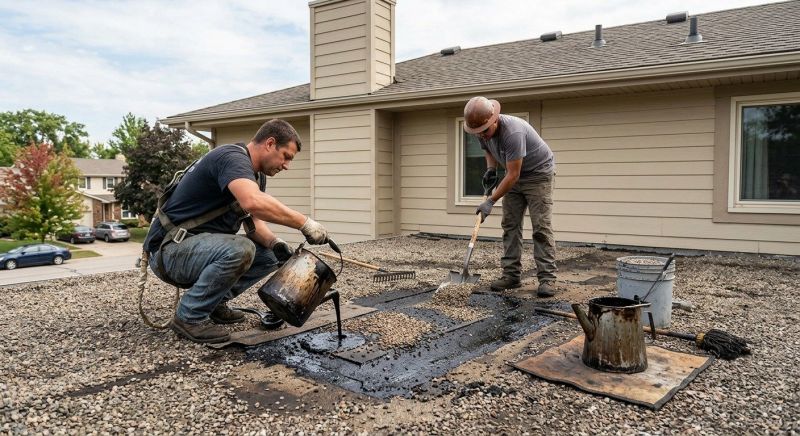 Tar And Gravel Roof Repair in Alburtis, PA