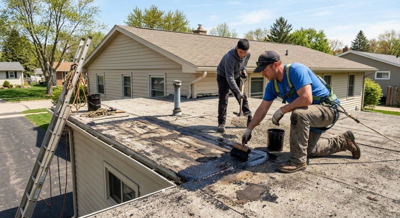 Tar And Gravel Roof Repair in Pocono Lake, PA