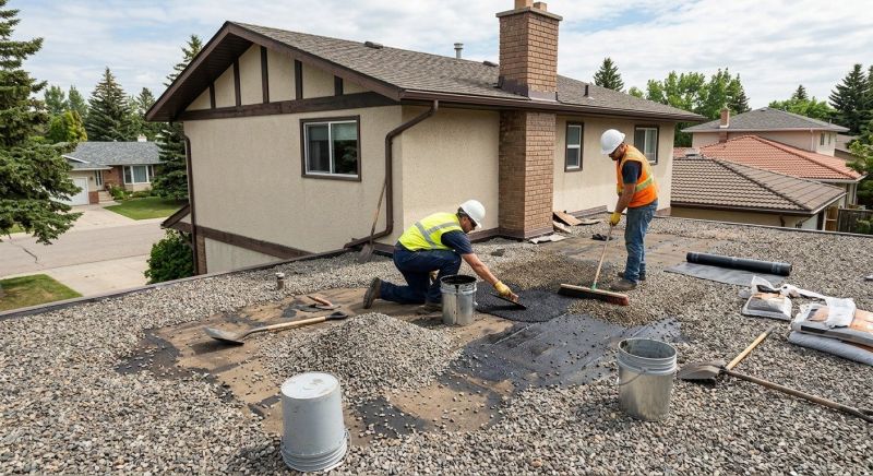 Tar Roof Repair in Blakeslee, PA