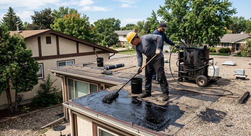 Tar Roof Repair in Effort, PA