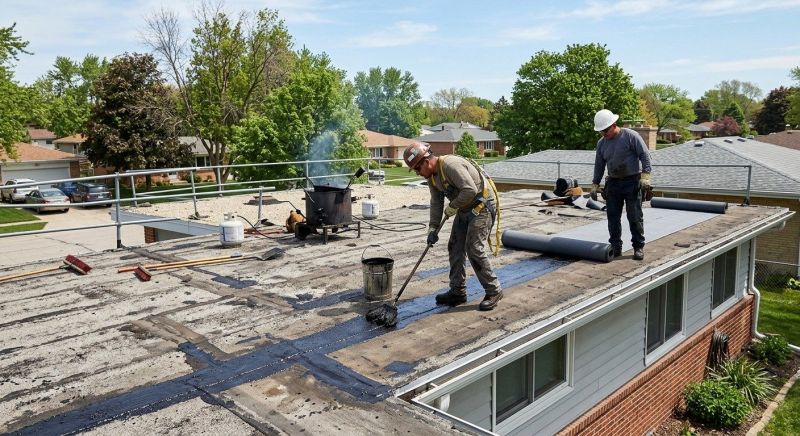 Tar Roof Repair in Effort, PA