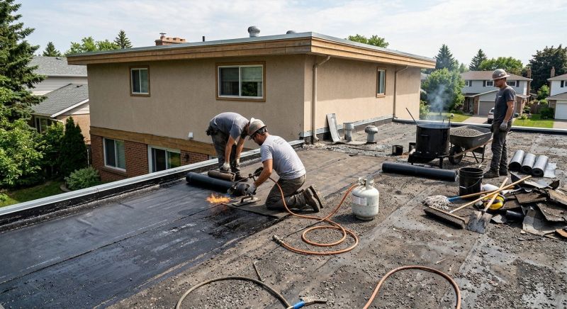 Tar Roof Repair in Pocono Manor, PA