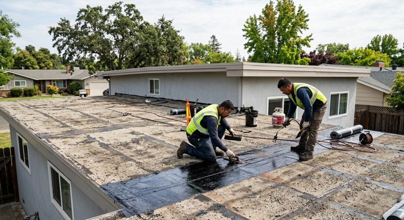 Tar Roof Repair in Sheppton, PA