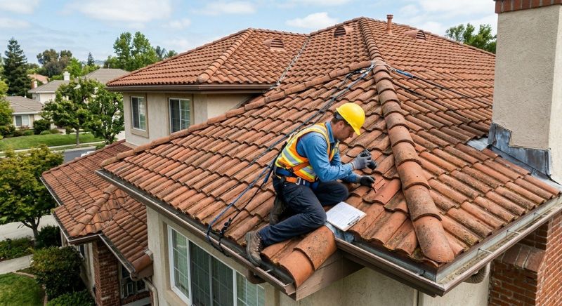 Tile Roof Inspection in Carbon County, PA
