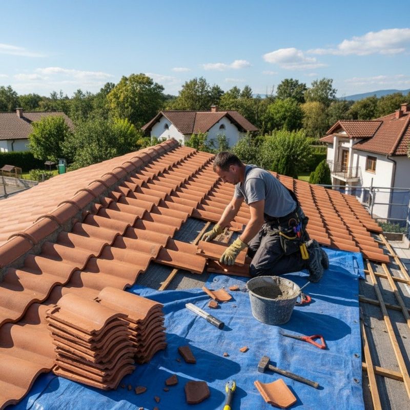 Tile Roof Repair in Allentown, PA