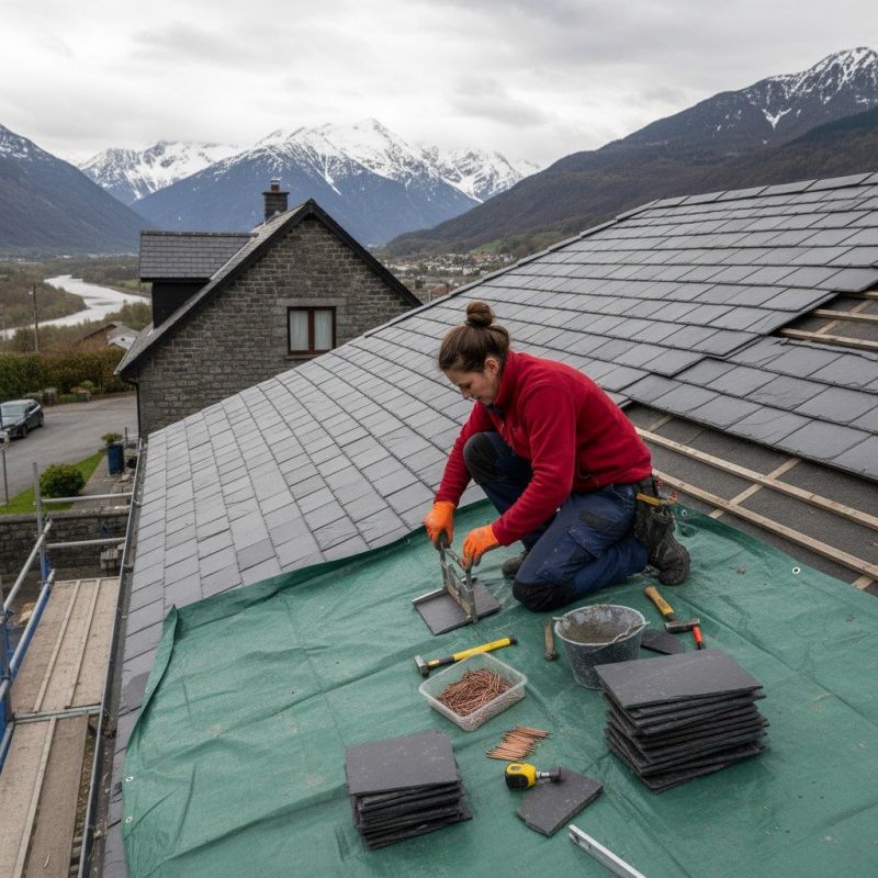 Tile Roof Repair in Topton, PA