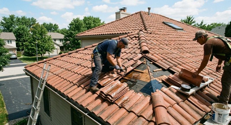 Tile Roof Repair in Topton, PA