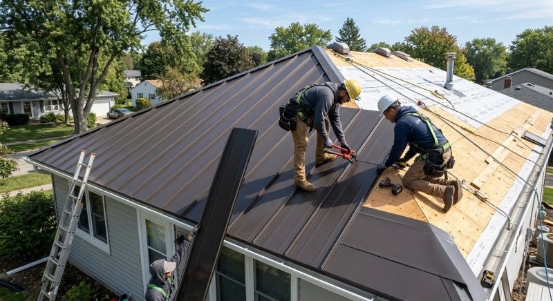 Tin Roof Installation in Emmaus, PA