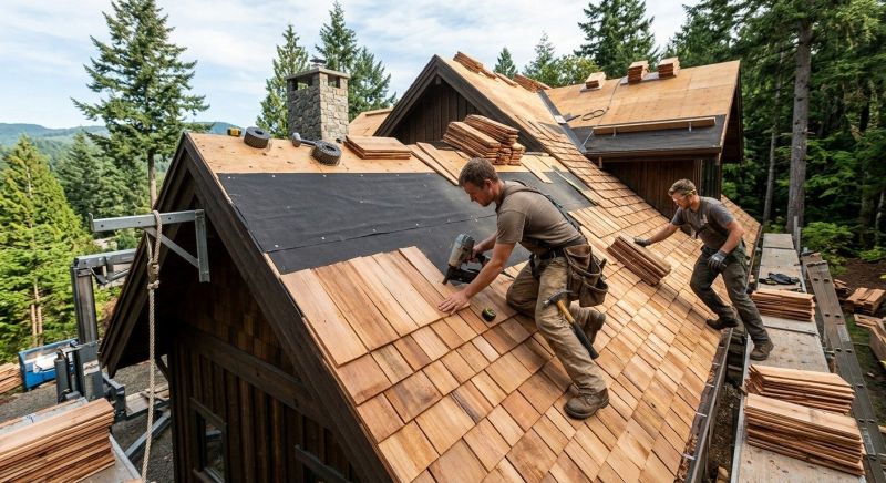 Wood Roofing Installation in Jim Thorpe, PA