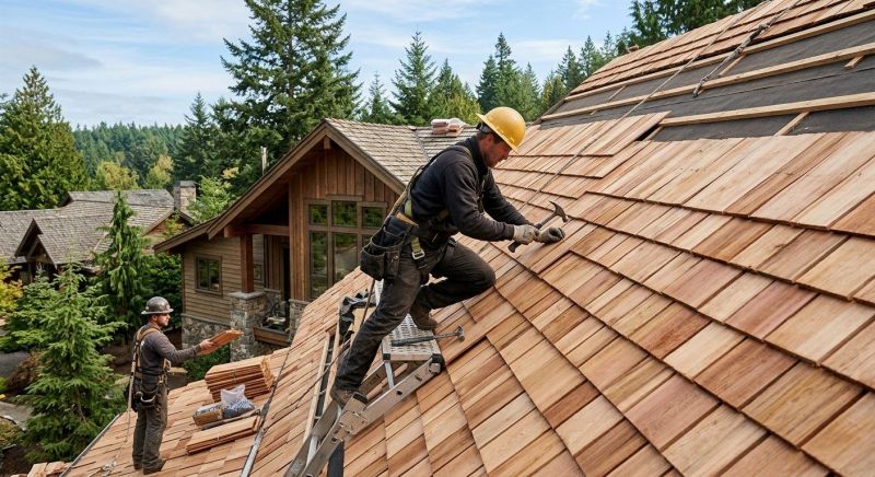 Wood Roofing Installation in Nazareth, PA