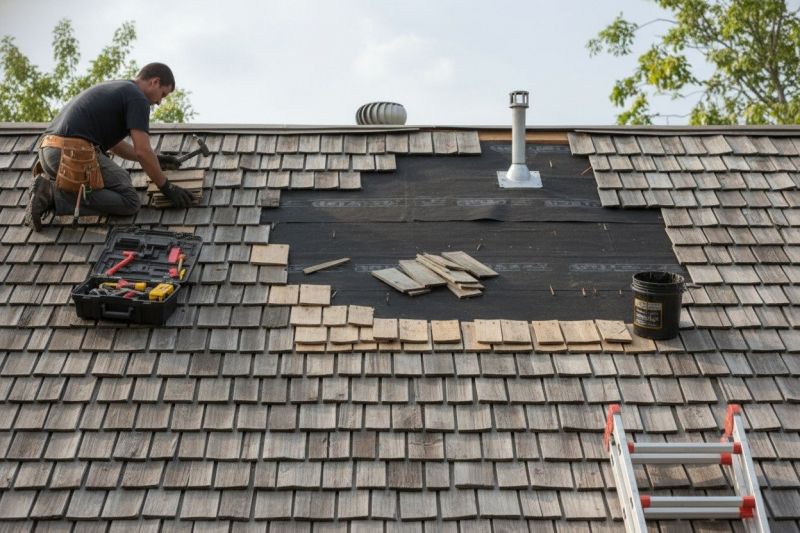 Wood Shake Roof Repair in Carbon County, PA