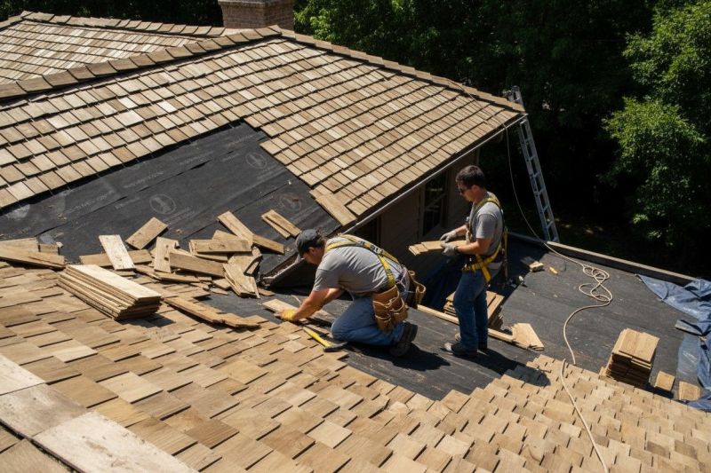 Wood Shake Roof Repair in Mountain Top, PA