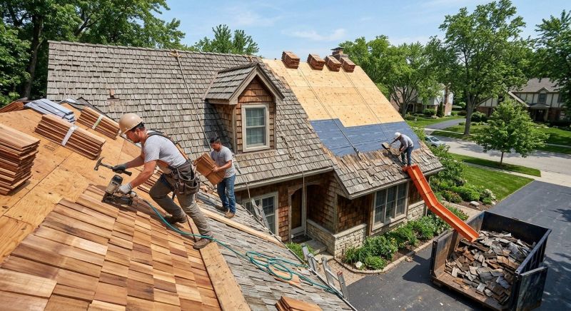 Wood Shake Roof Replacement in Coplay, PA