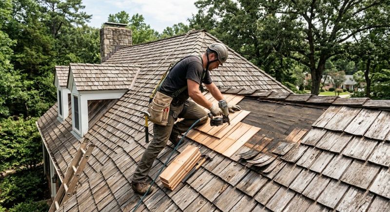 Wood Shingles Repair in Hazleton, PA