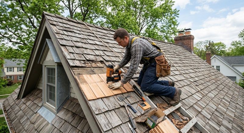 Wood Shingles Repair in Pocono Manor, PA