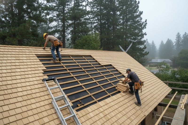 Wood Shingles Repair in Scotrun, PA
