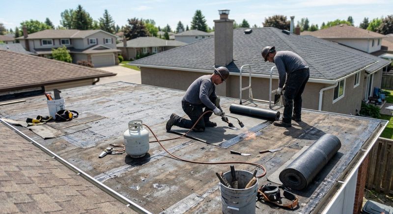 Bitumen Roof Repair